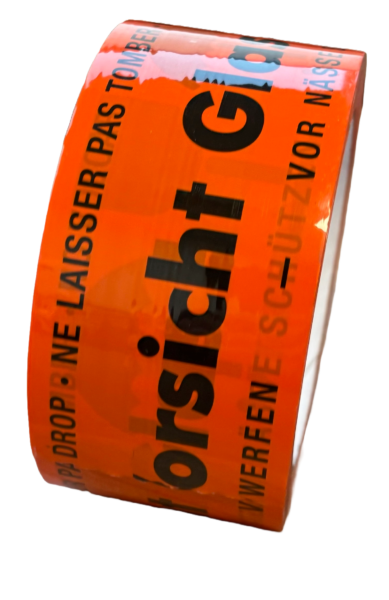 PP-Klebeband, orange - 50 mm x 66 m