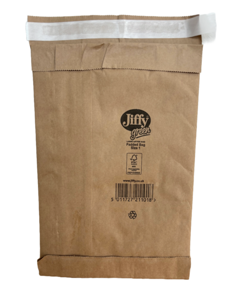 Jiffy-Polstertaschen aus Papier, Typ 1