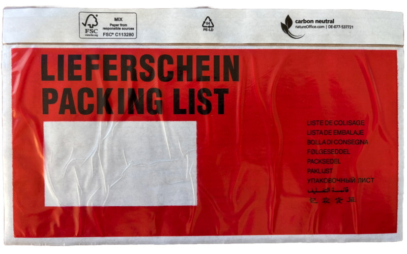 Dokufix DIN Lang - Lieferschein